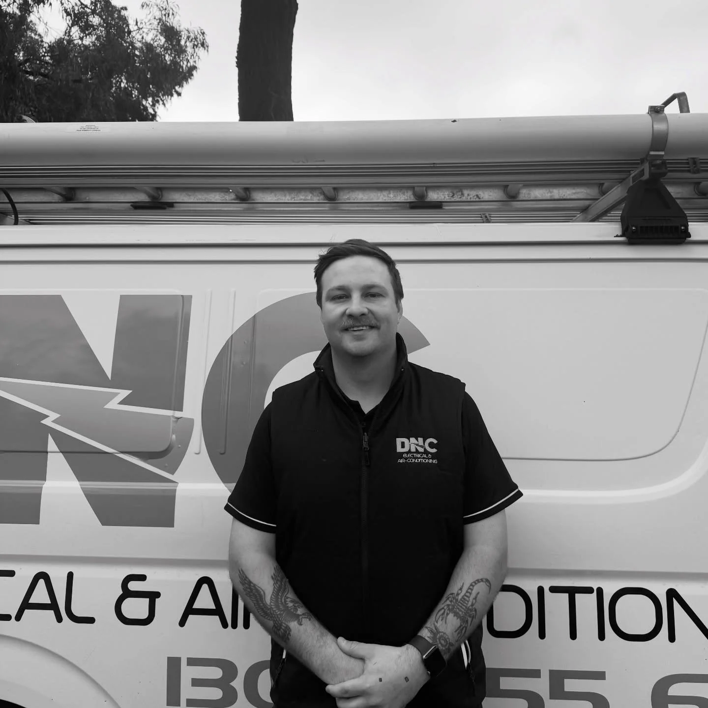 Hey I&rsquo;m Nick, one of the electricians here at DNC.

I&rsquo;m an electrician because I love collaborating with others, constantly learning, and delivering top notch results.

When I&rsquo;m not working, you can find me on the golf course.

I br