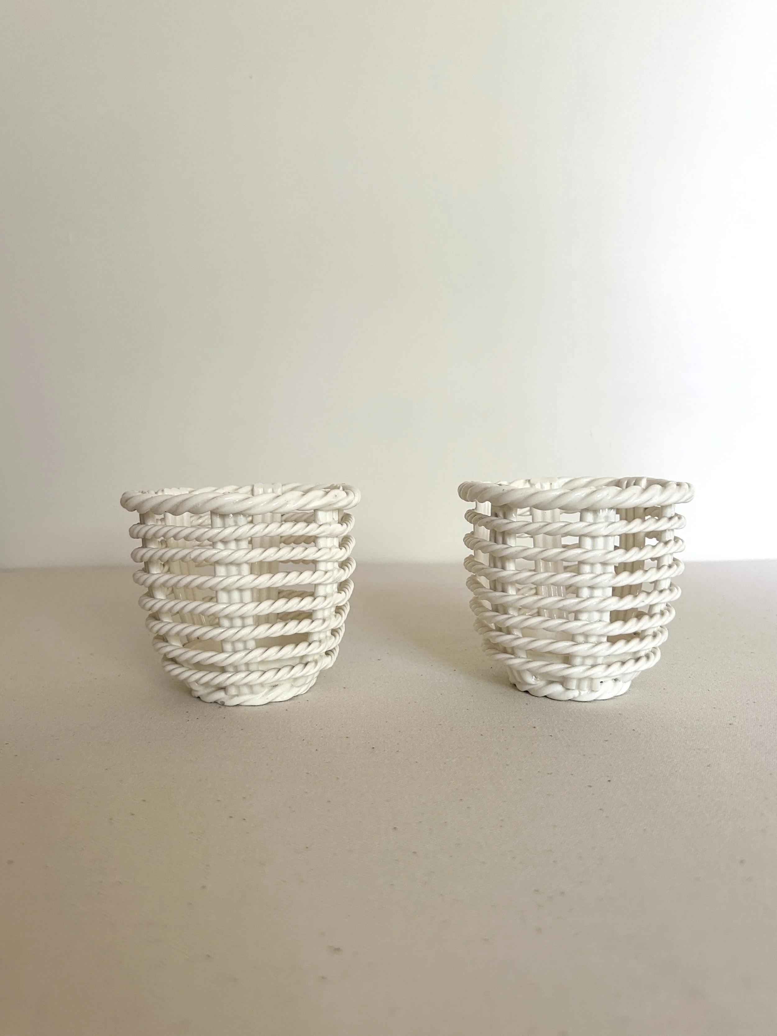 Rope Style Ceramic Objects