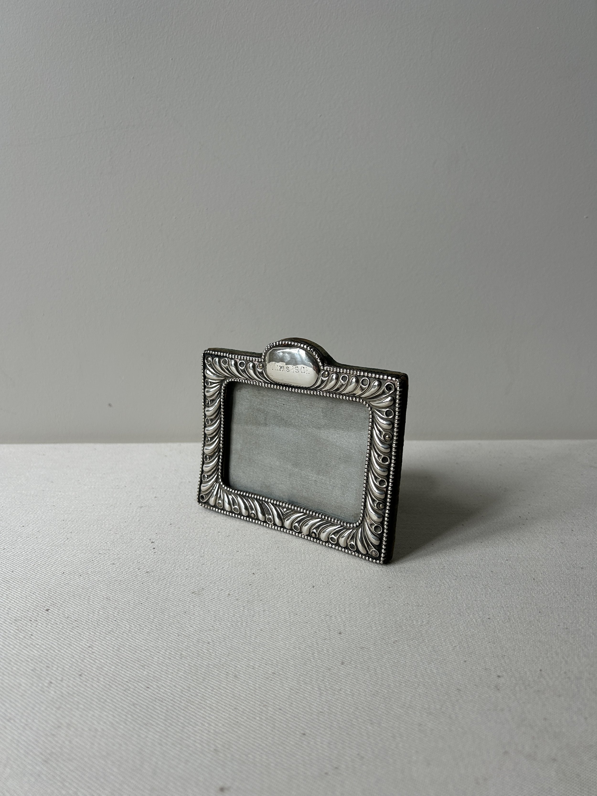 Victorian Silver Photo Frame