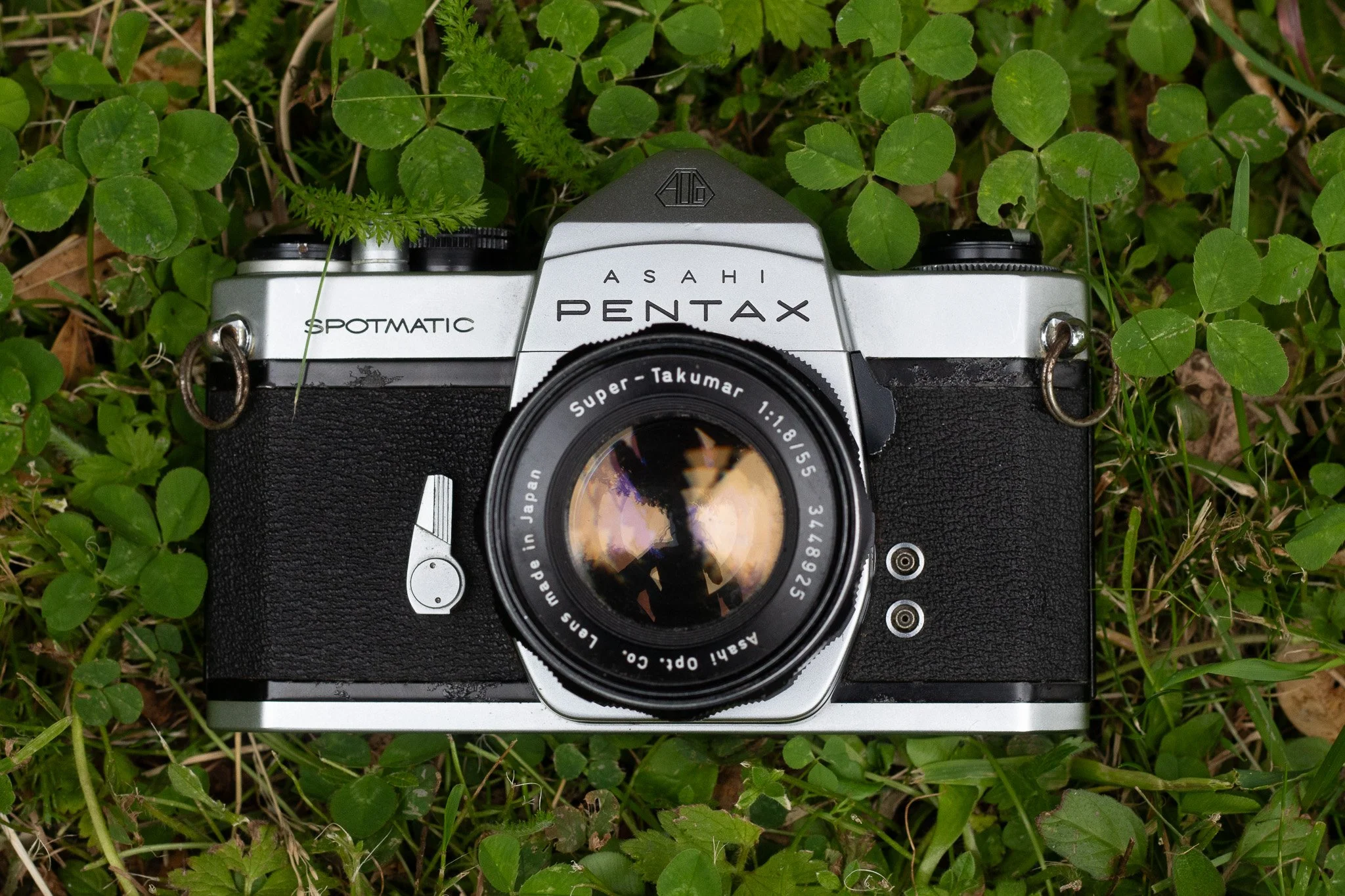Pentax Spotmatic + 55mm 1.8 Lens
