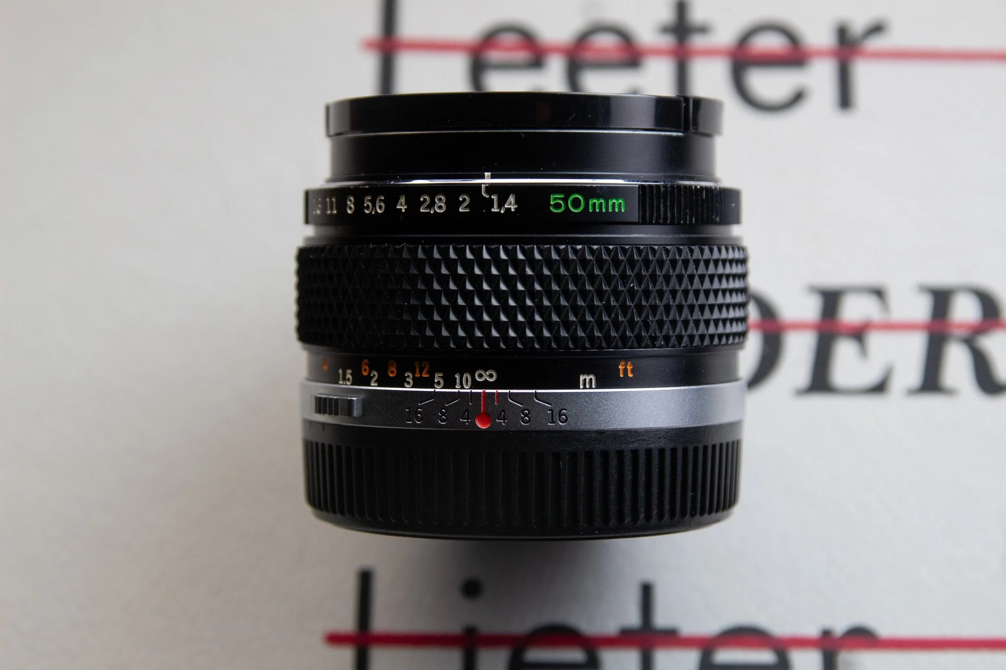 Olympus 50mm 1.4 G. Zuiko OM