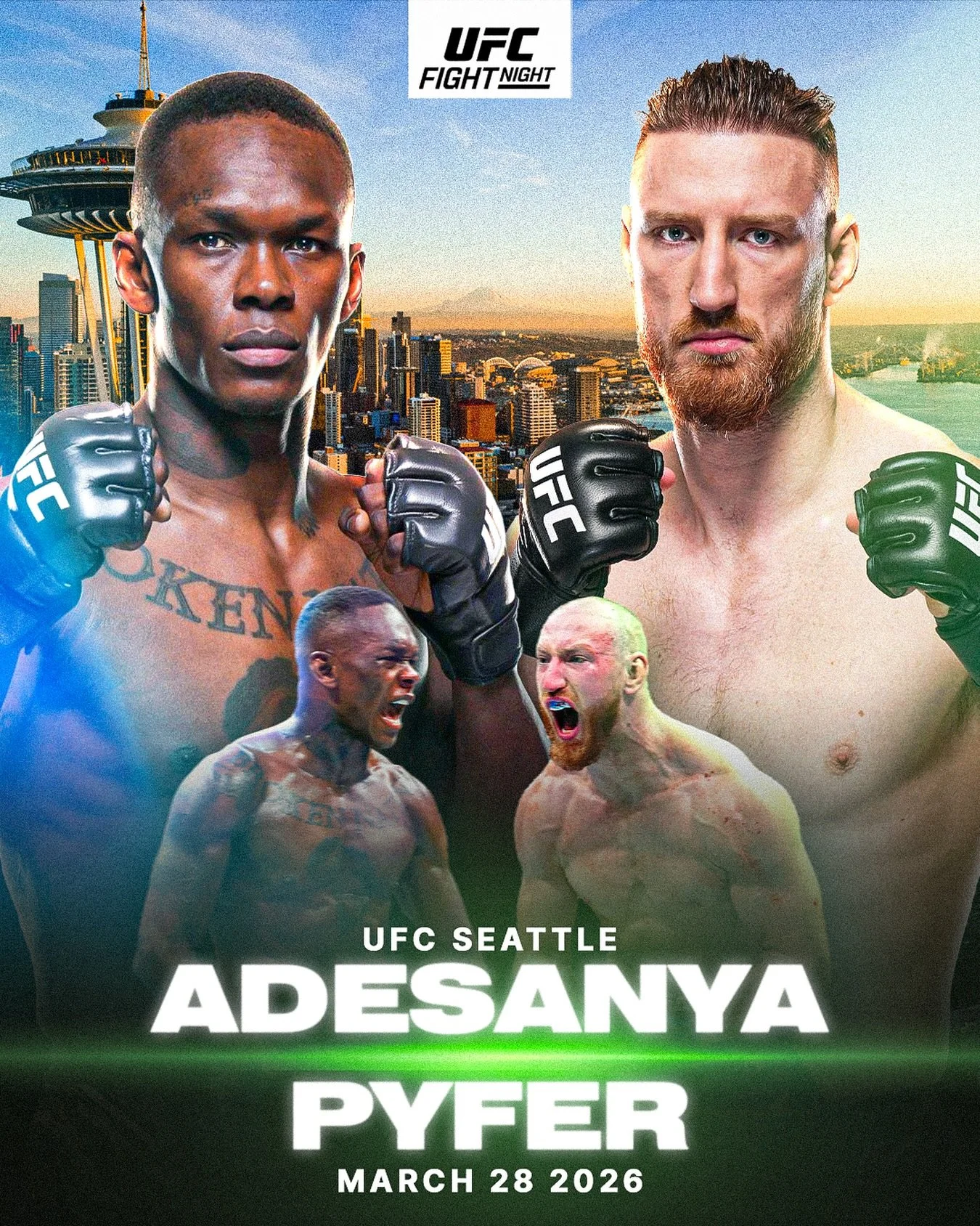 Israel Adesanya Returns to UFC for High-Stakes Battle Against Joe Pyfer in Seattle
