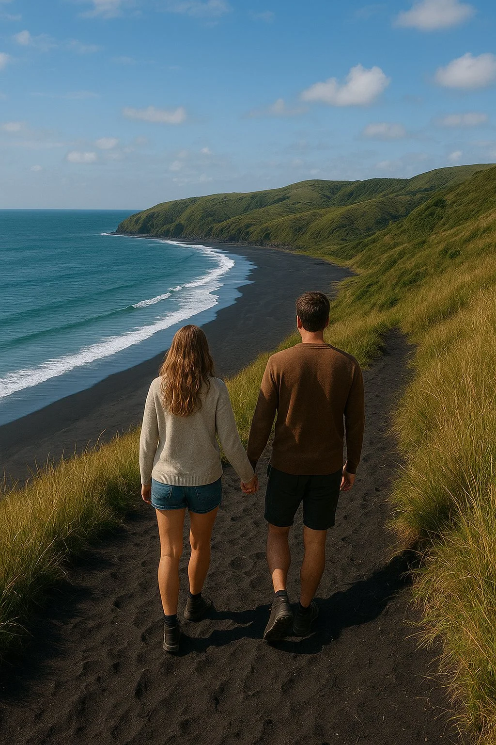 Coastal Walk on Black Sand Beach.jpg