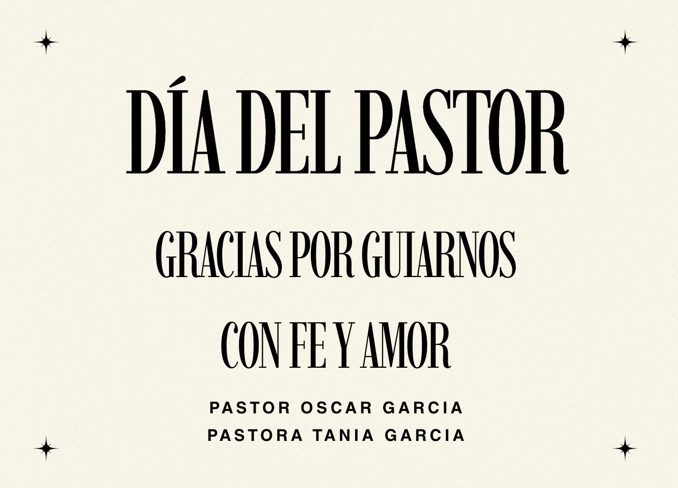 Celebración del Día del Pastor