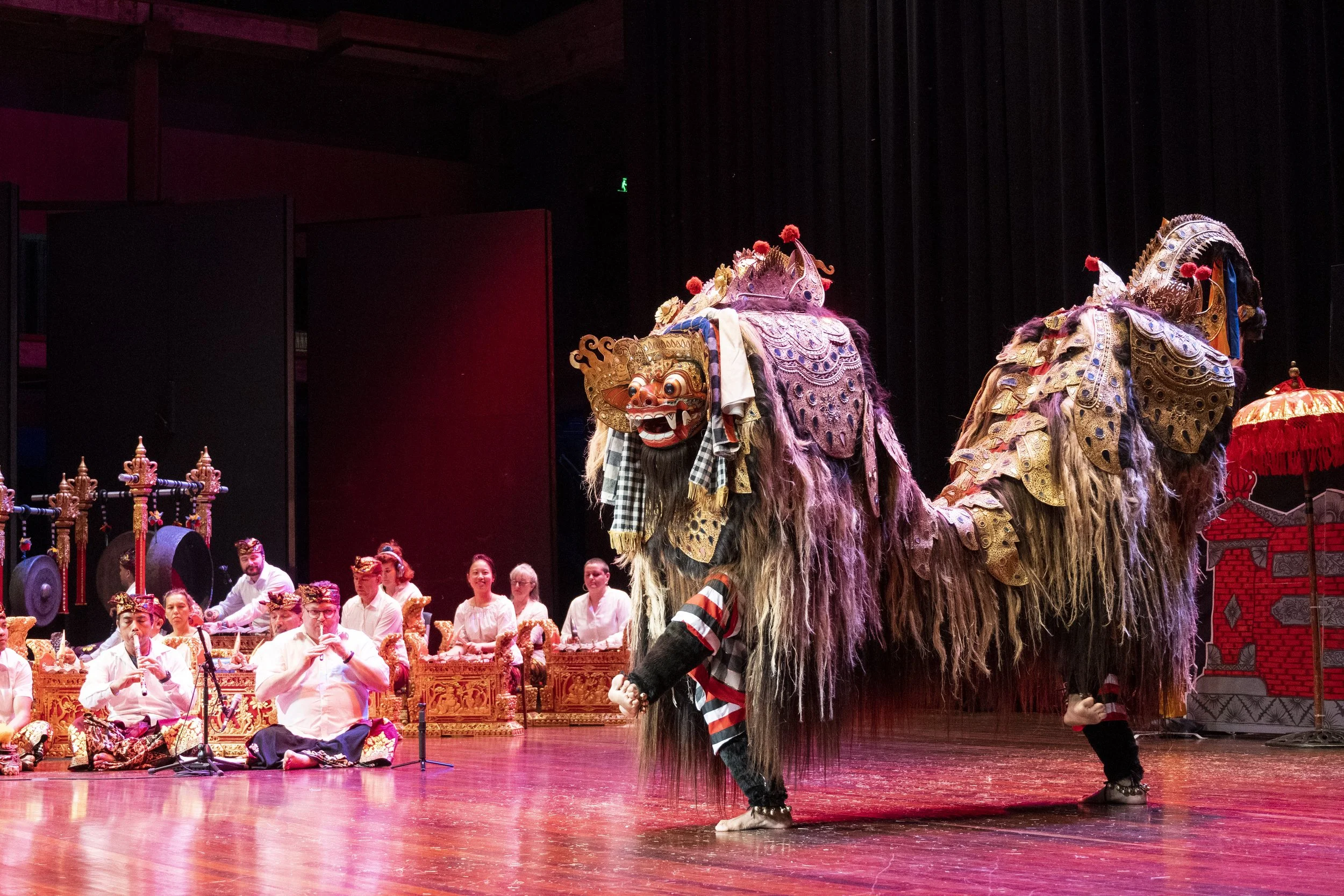 Gamelan DanAnda w barong at KF23 cred Ferne Millen.jpg