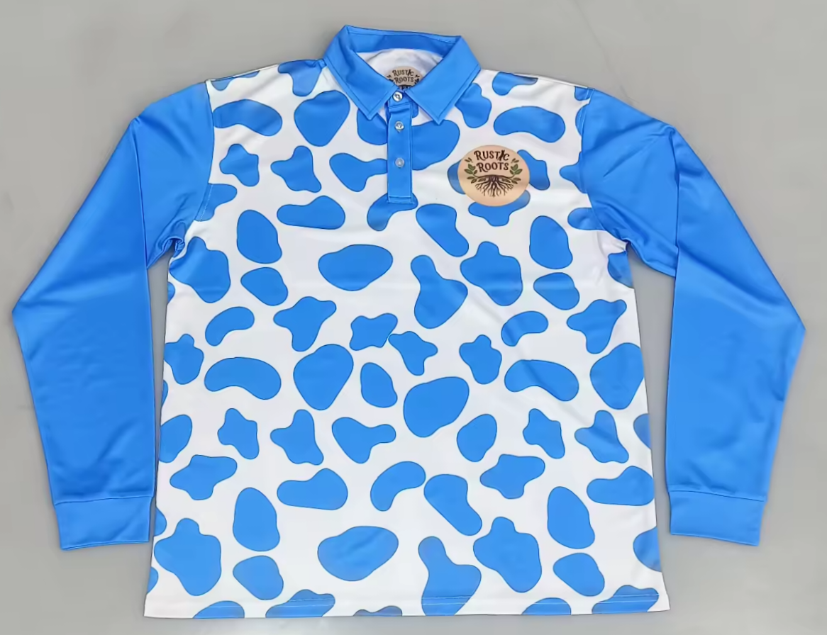 *PRE-ORDER* Cow Print Fishing Shirts