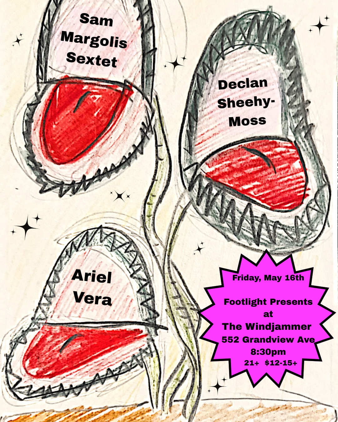 Sam Margolis Sextet at Footlight Presents at The Windjammer