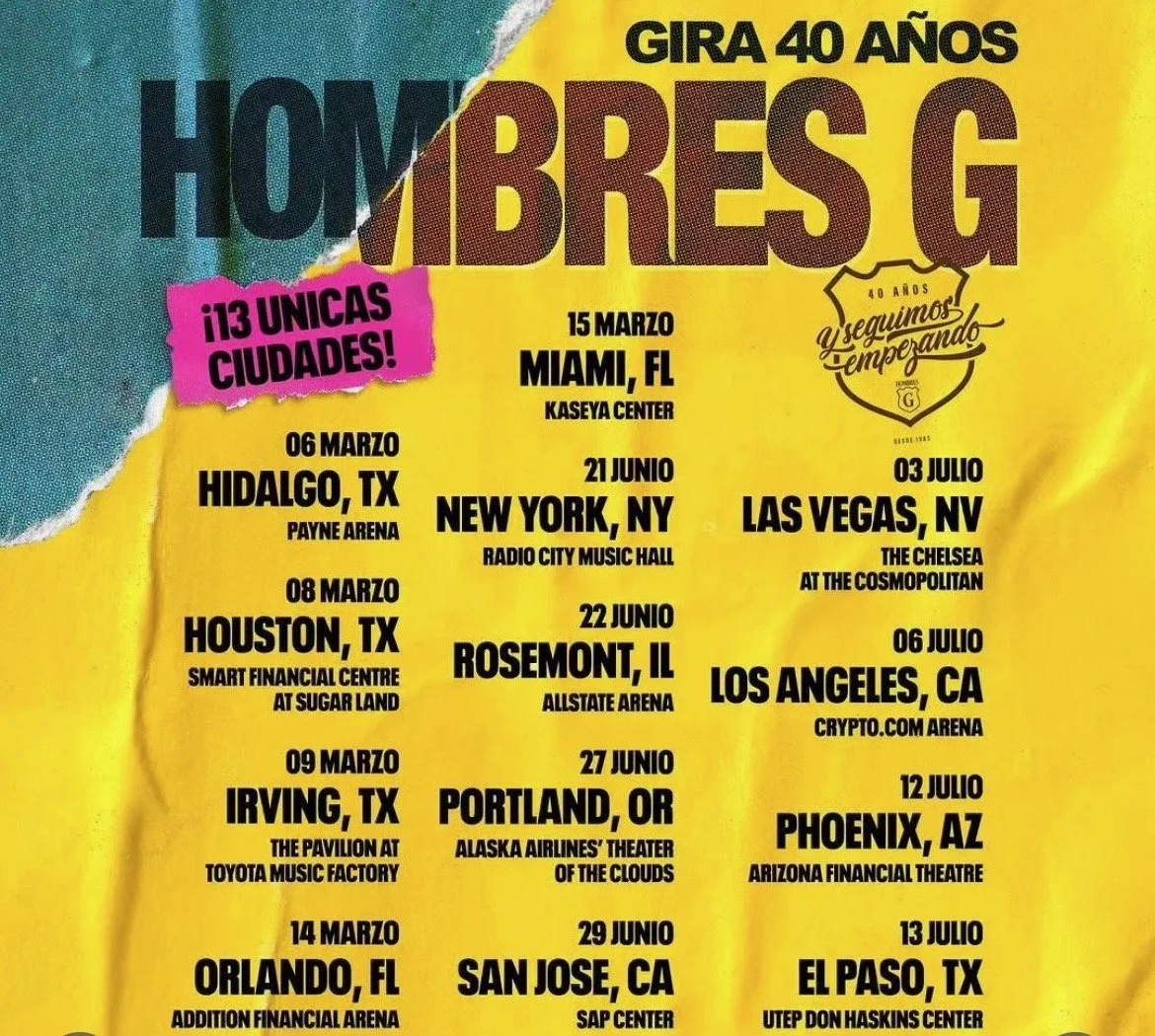 Hombres G 40 Years Tour