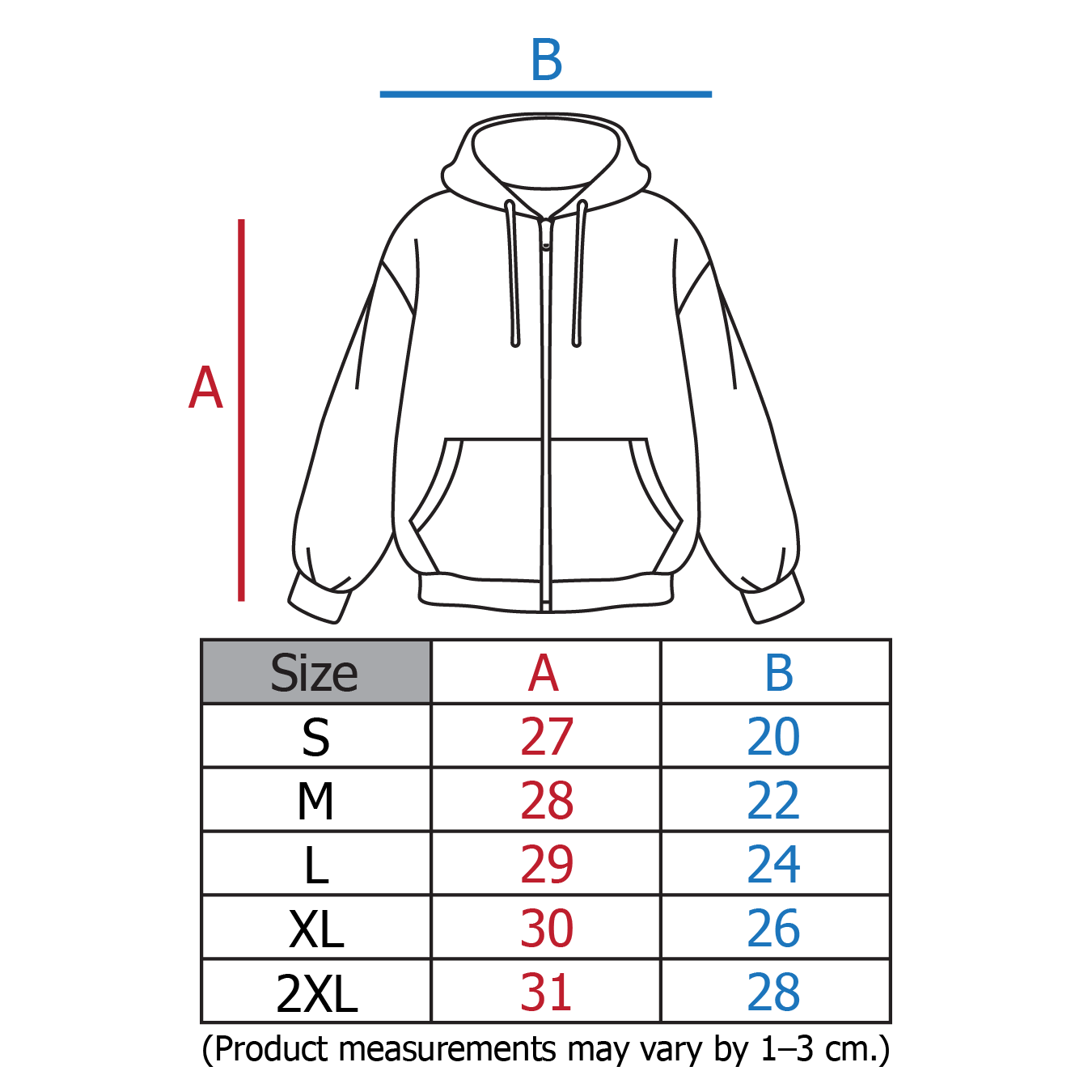 Drawn From Chaos - Sizing Charts.png