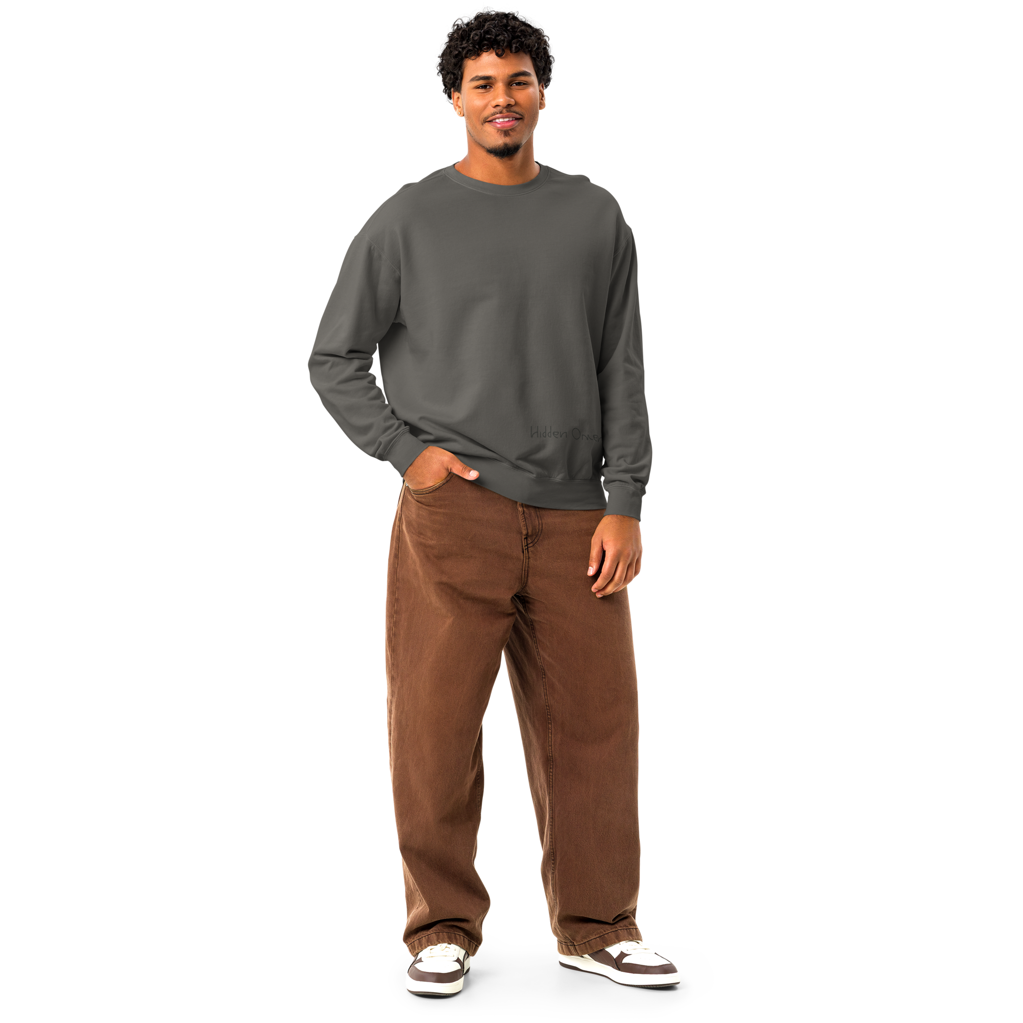 unisex-garment-dyed-lightweight-fleece-crewneck-sweatshirt-i-comfort-colors-1466-pepper-front-695576919fefe.png