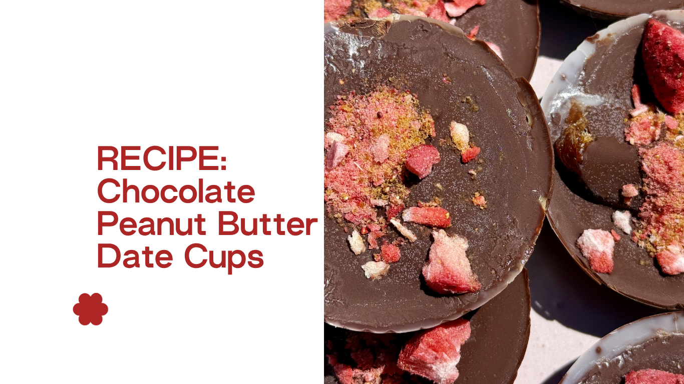 Chocolate Peanut Butter Date Cups