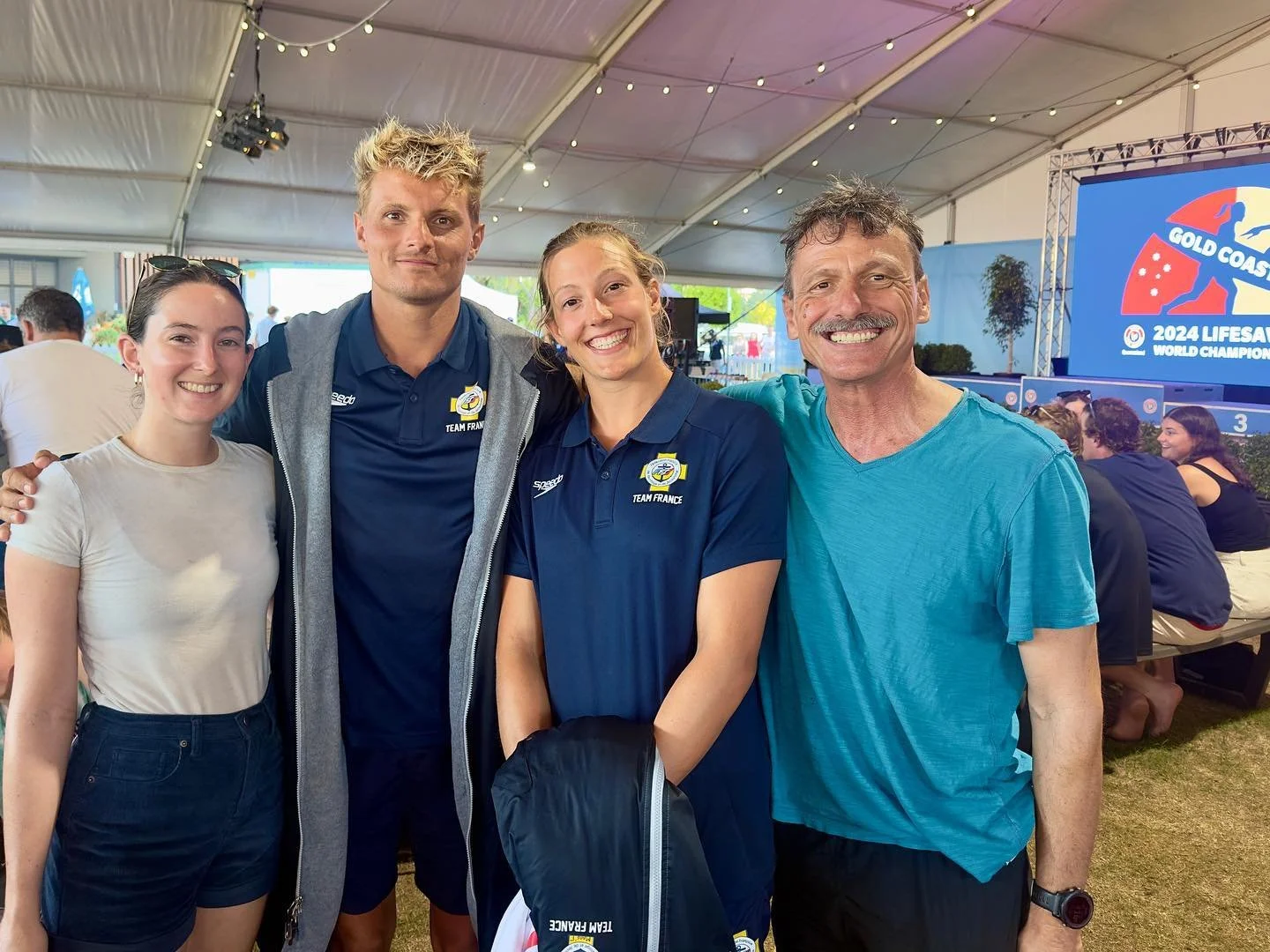 Fantastic to see the French team back in Aus to compete at the #slsworldchampionship