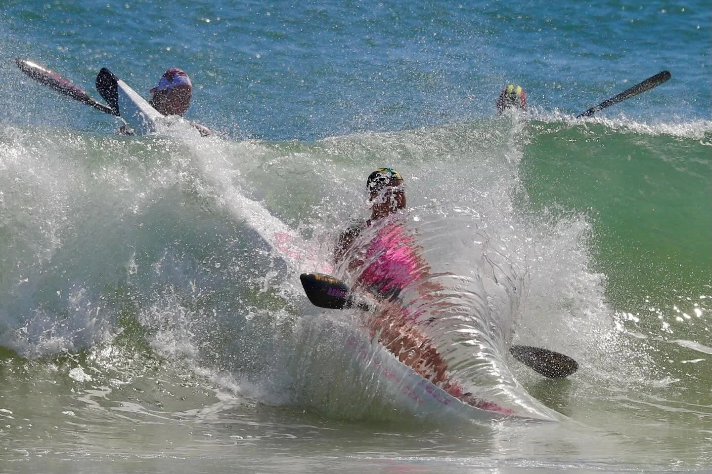 The action at the QLD Surf Lifesaving Championships is huge!