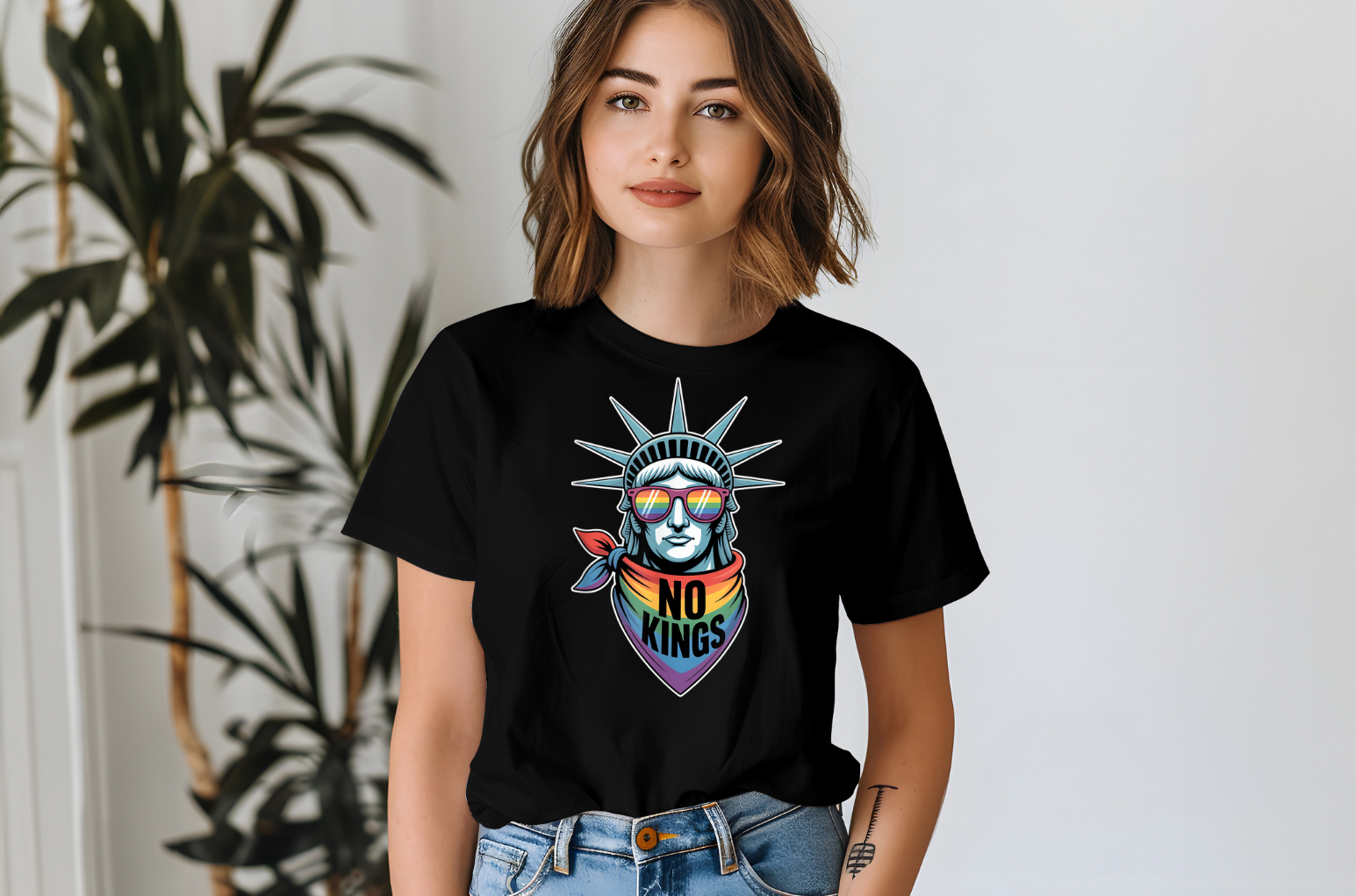 No Kings Rainbow - Unisex Shirt