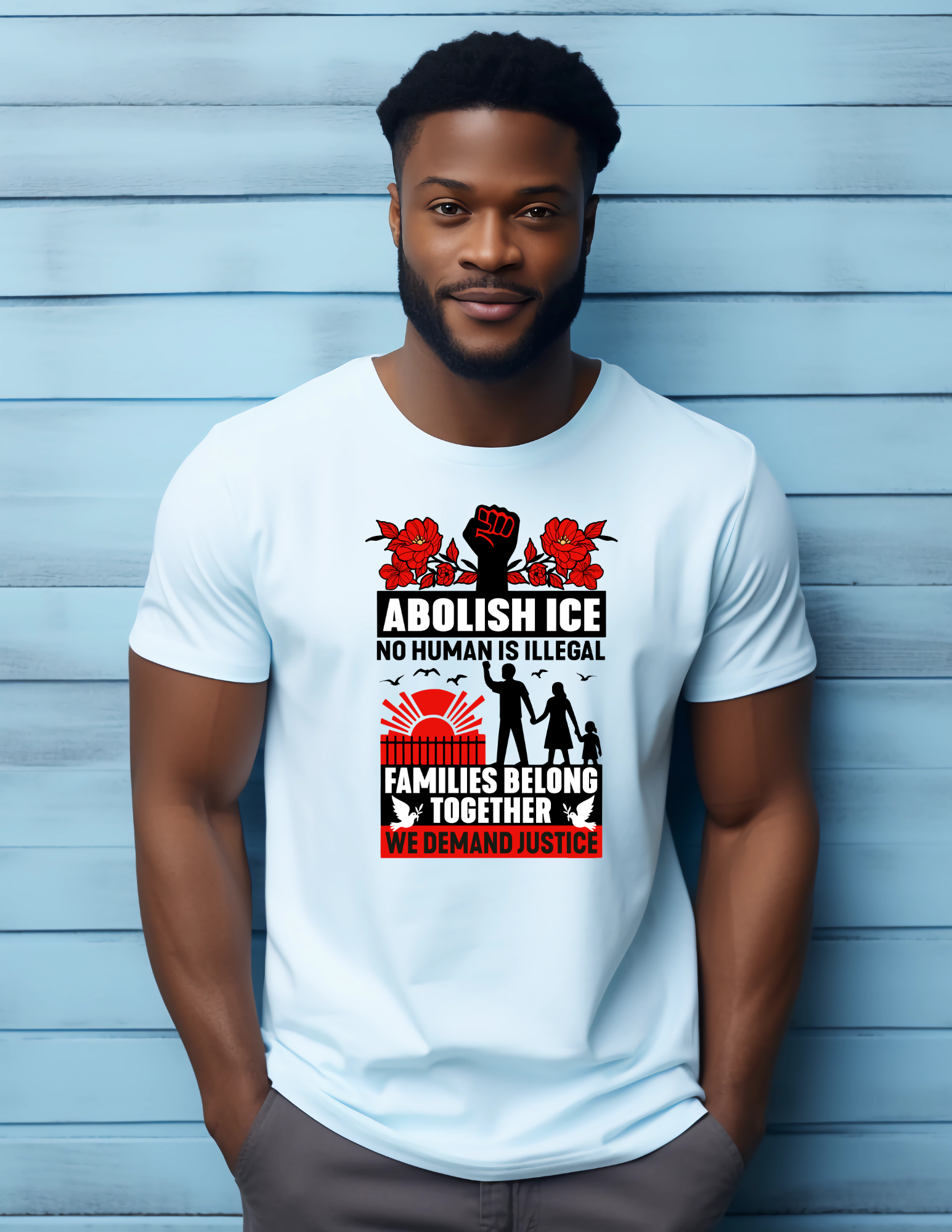 Families Belong Together Abolish ICE T-Shirt