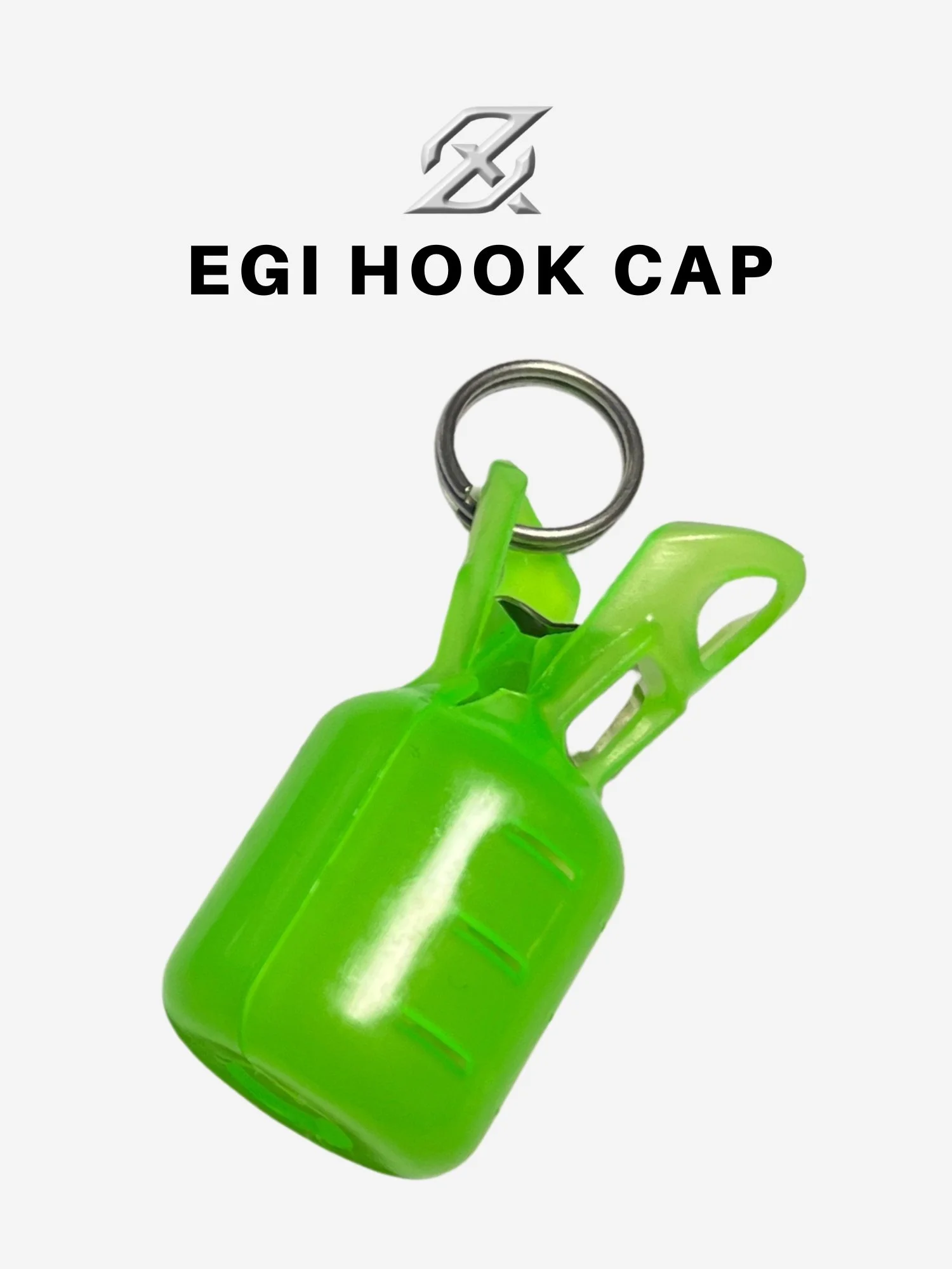 AXZ-EGI HOOK CAP W/KEY RING