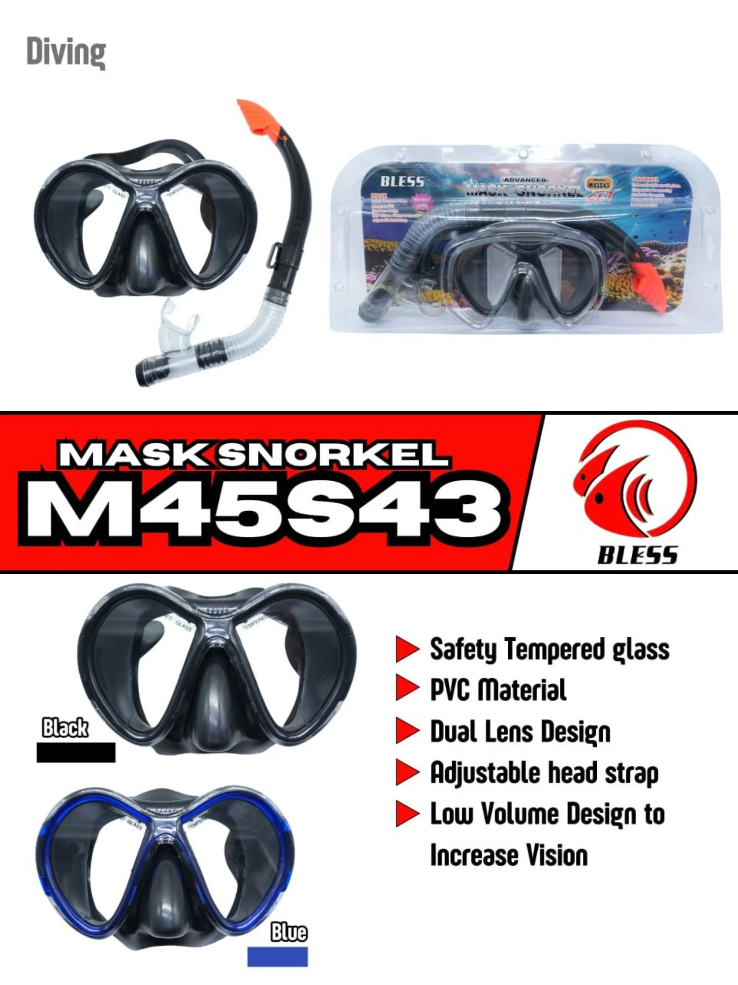 BLESS MASK M45S43 (24/DUS)