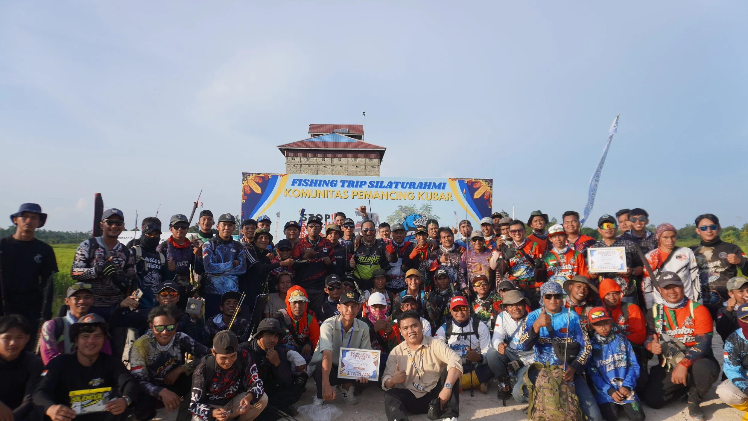 Friendship Fishing Trip in Kalimantan