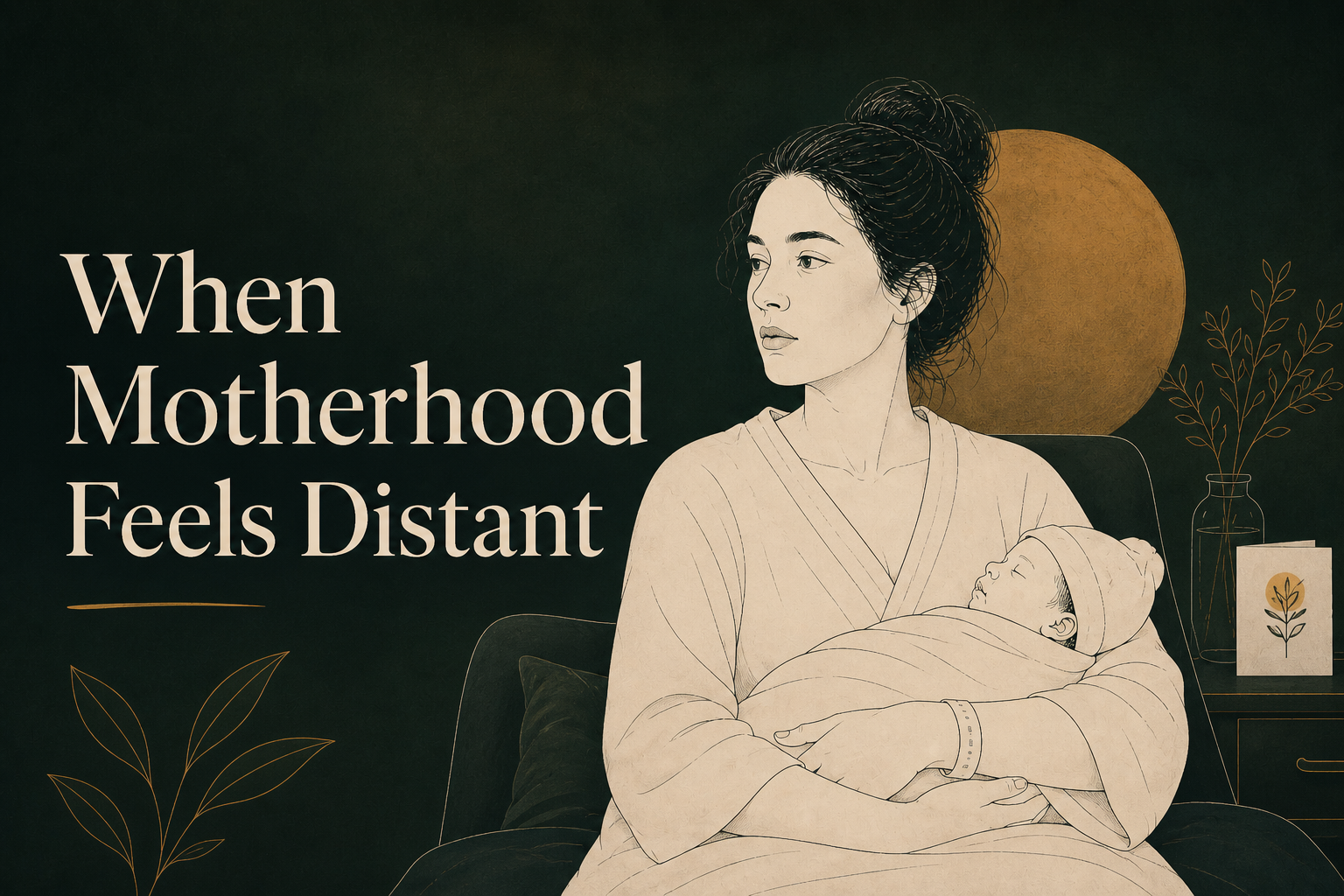 When a Mother Does Not Feel Connected to Her Baby