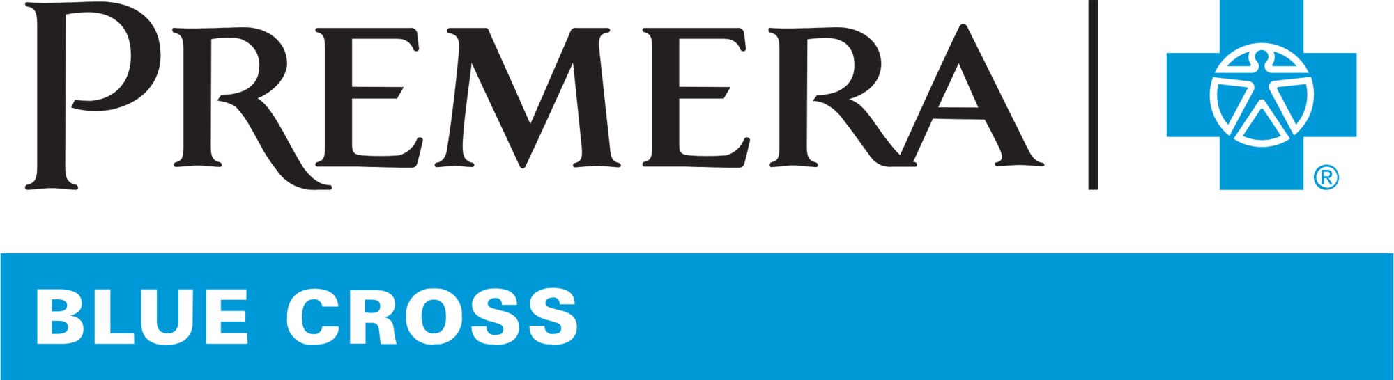 Premera Blue Cross logo featuring the Blue Cross emblem and the words 'Premera' and 'Blue Cross'.