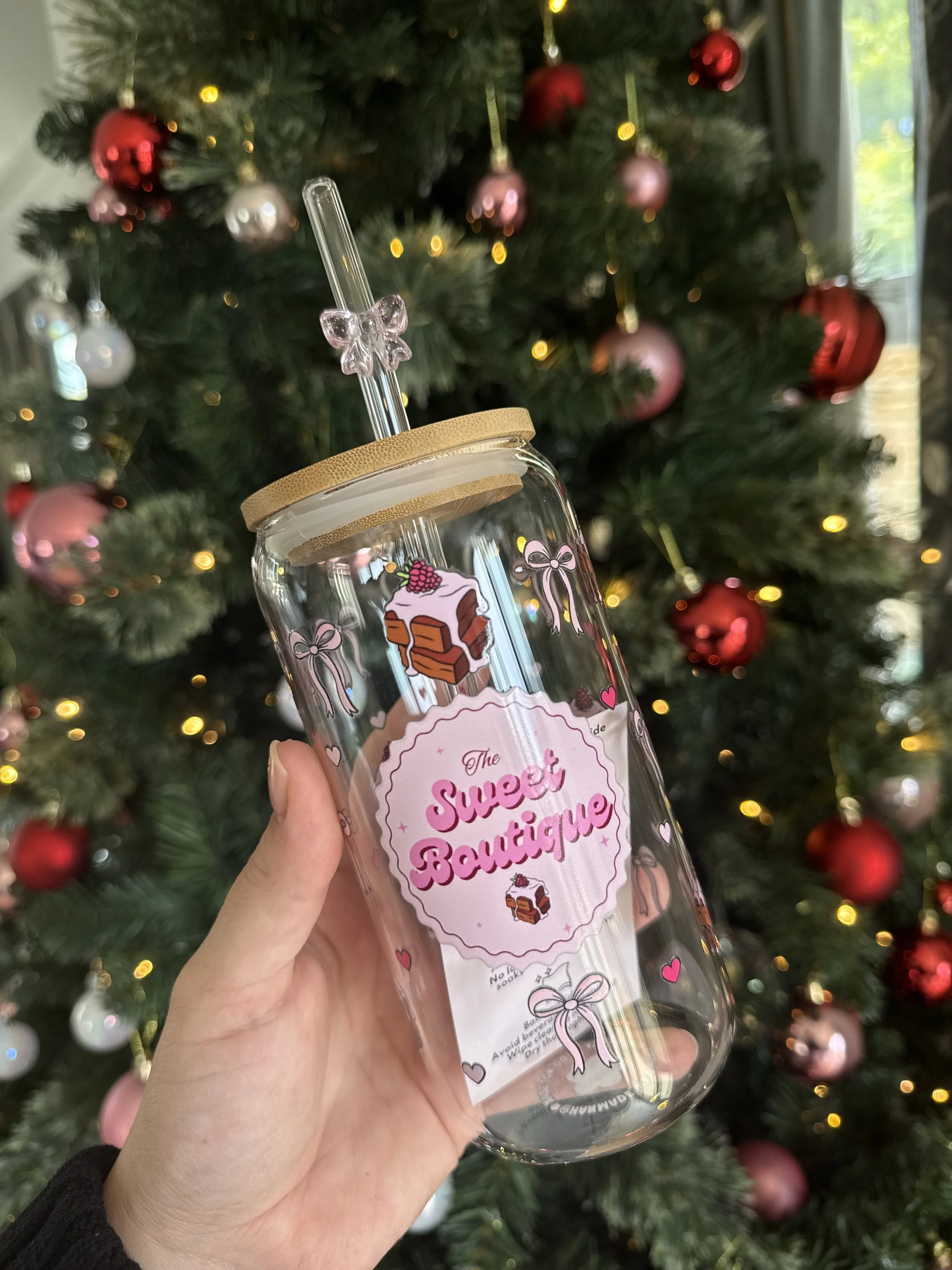 Sweet Boutique Glass Tumbler