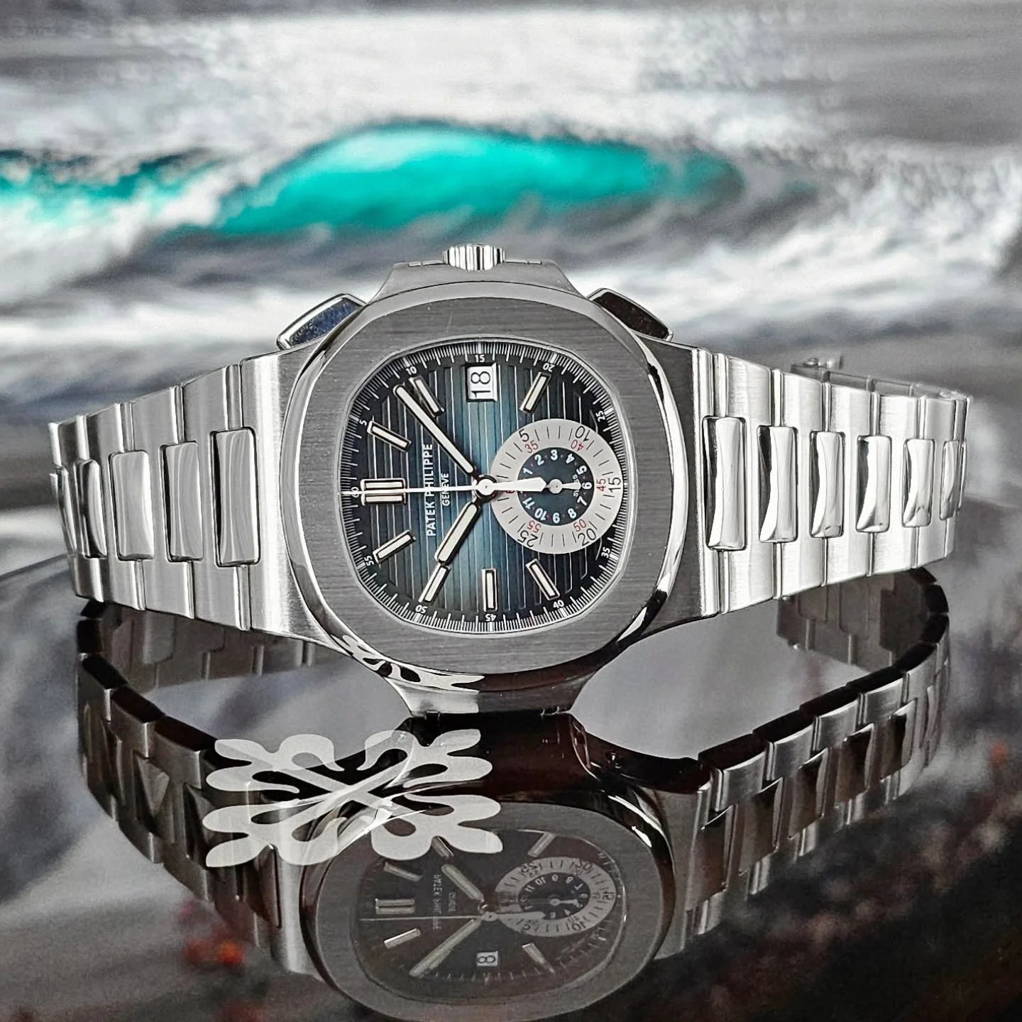 Iconic design meets everyday performance. The Patek Philippe Nautilus 5980/1A-001 is one of the most sought-after executions of the modern luxury sports watch&mdash;pairing the unmistakable Nautilus case with a clean, highly functional chronograph.

