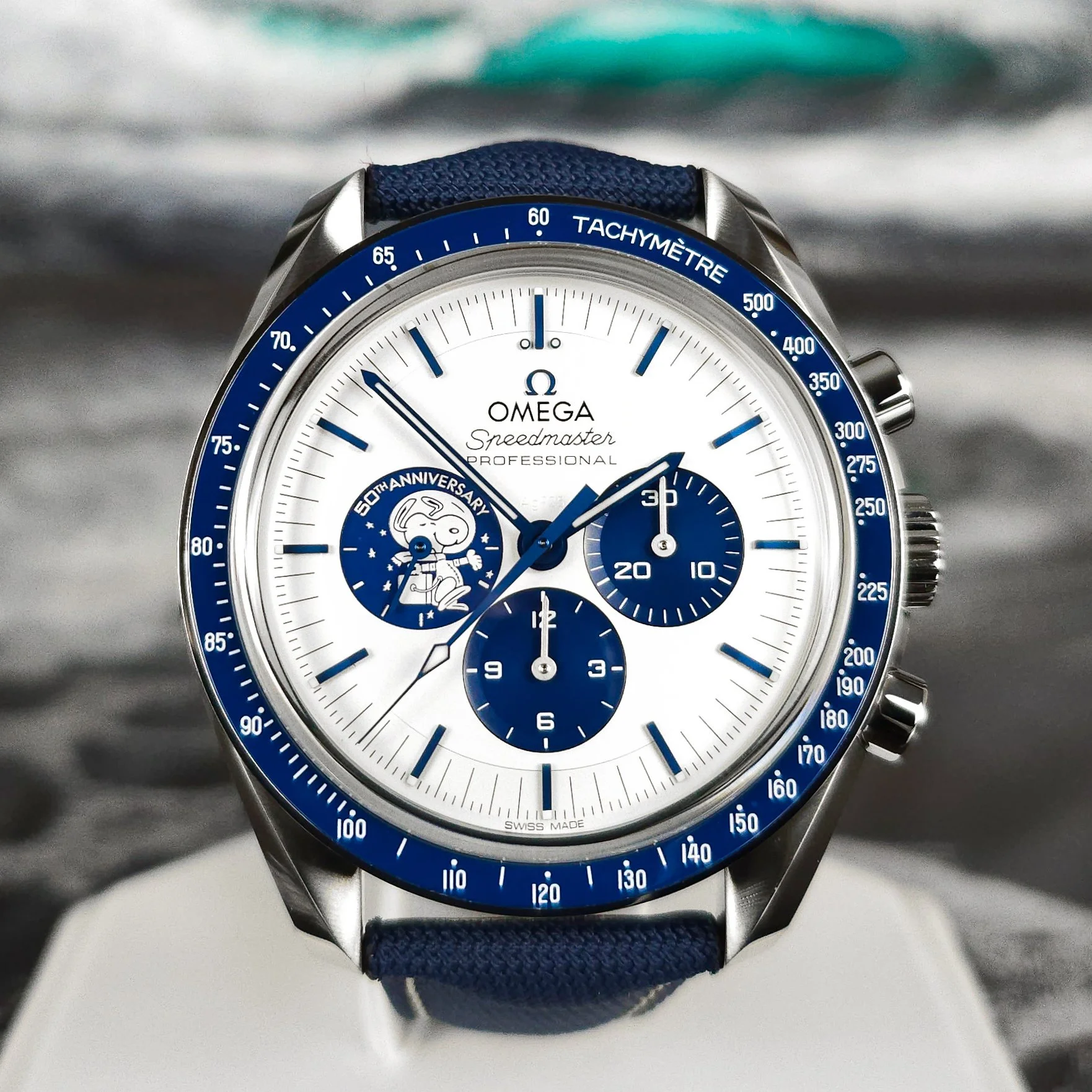 Omega Speedmaster Professional Moonwatch – "Silver Snoopy Award" 50th Anniversary