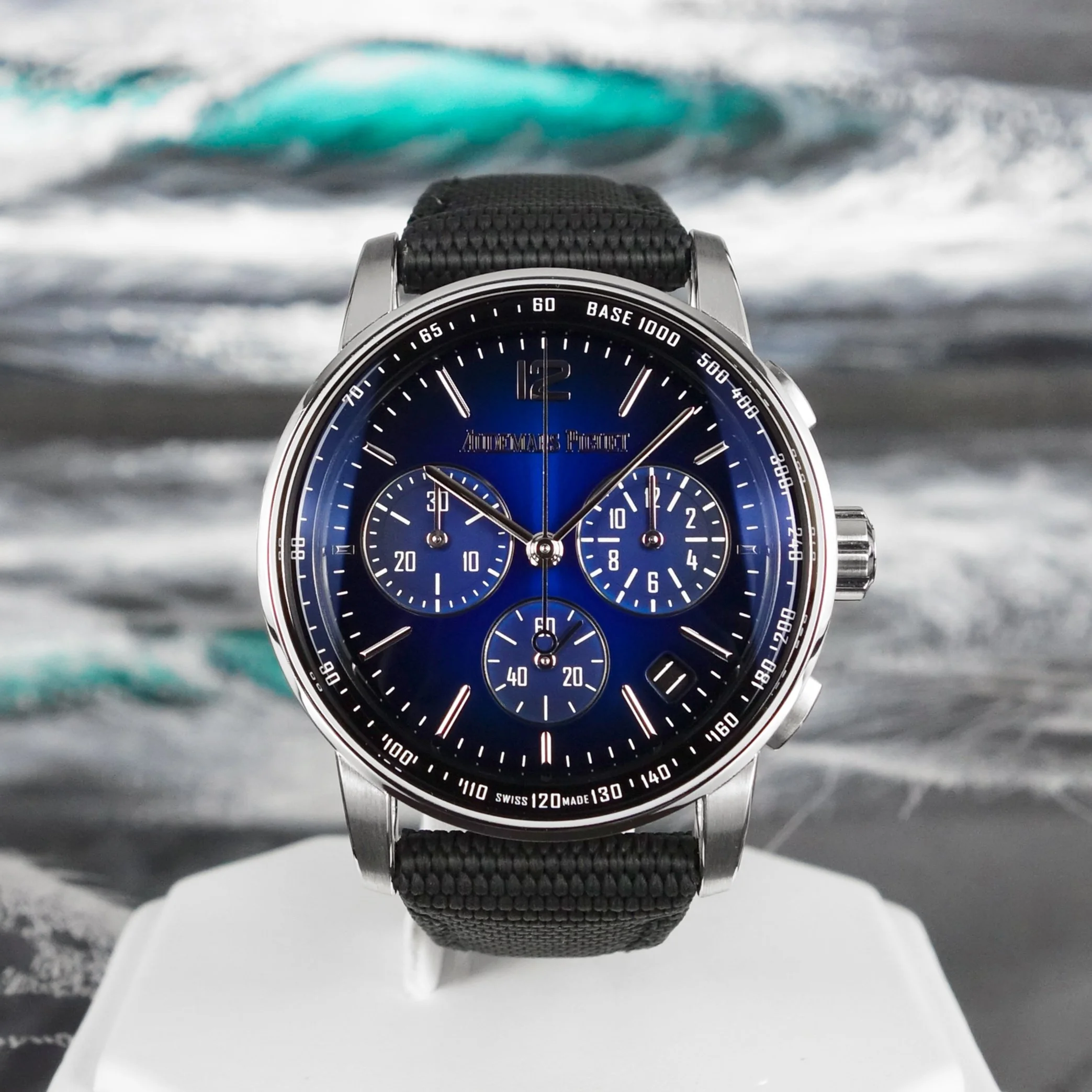 Audemars Piguet Code 11.59 Chronograph Smoked Blue Like New 26393BC.OO.A002KB.01