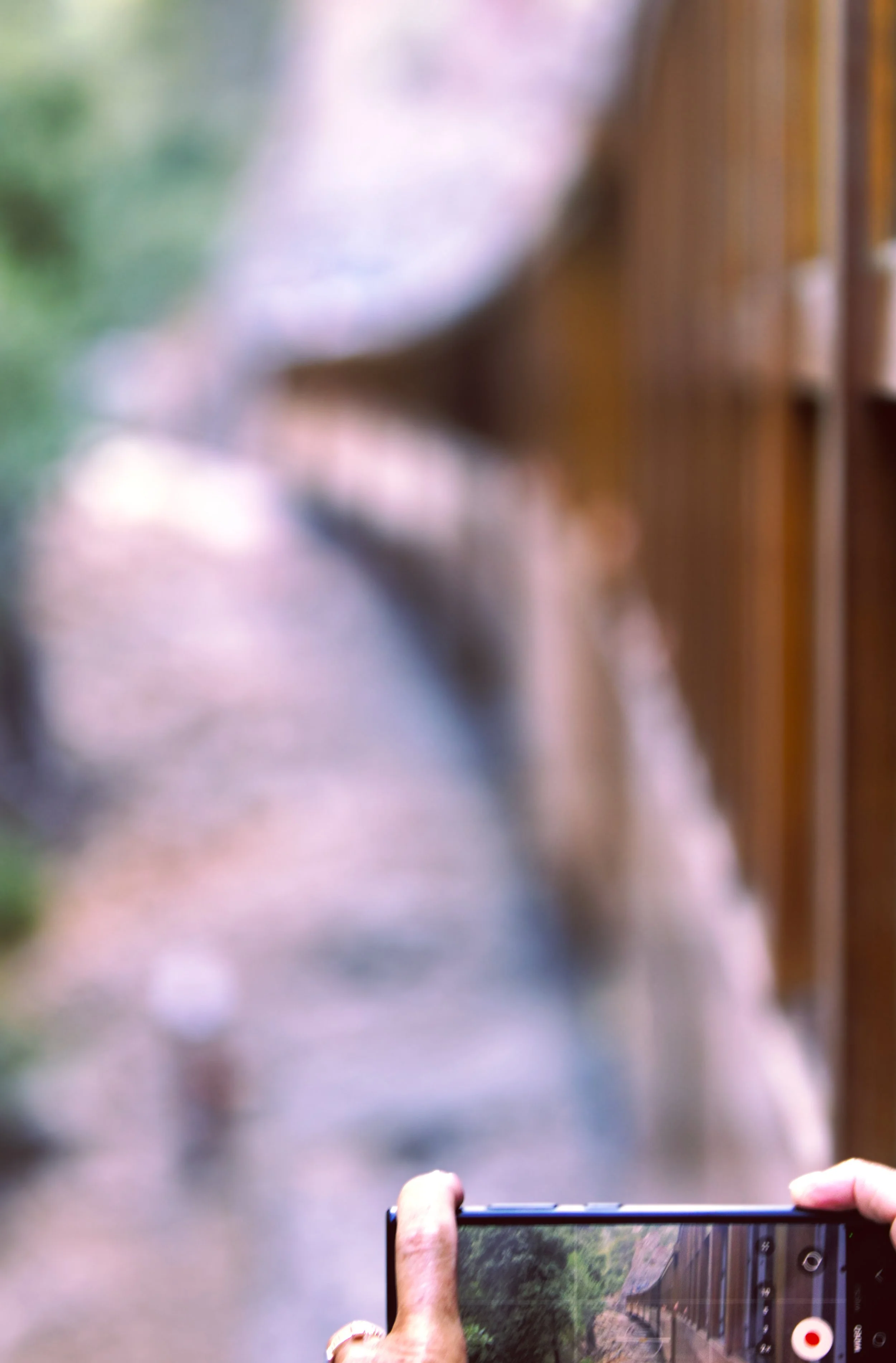 Blurry tram in focus on Mobile phone - IMG_3979.jpg