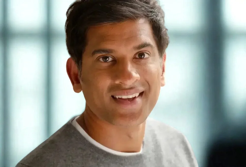 Headshot of Dr Rangan Chatterjee, medical doctor and sustainable performance expert, represented by 92 Speakers Bureau