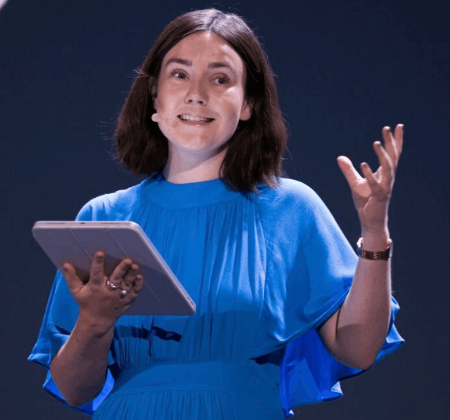 Maeve Campbell headshot — climate presenter and keynote speaker on sustainability communication and leadership | 92 Speakers