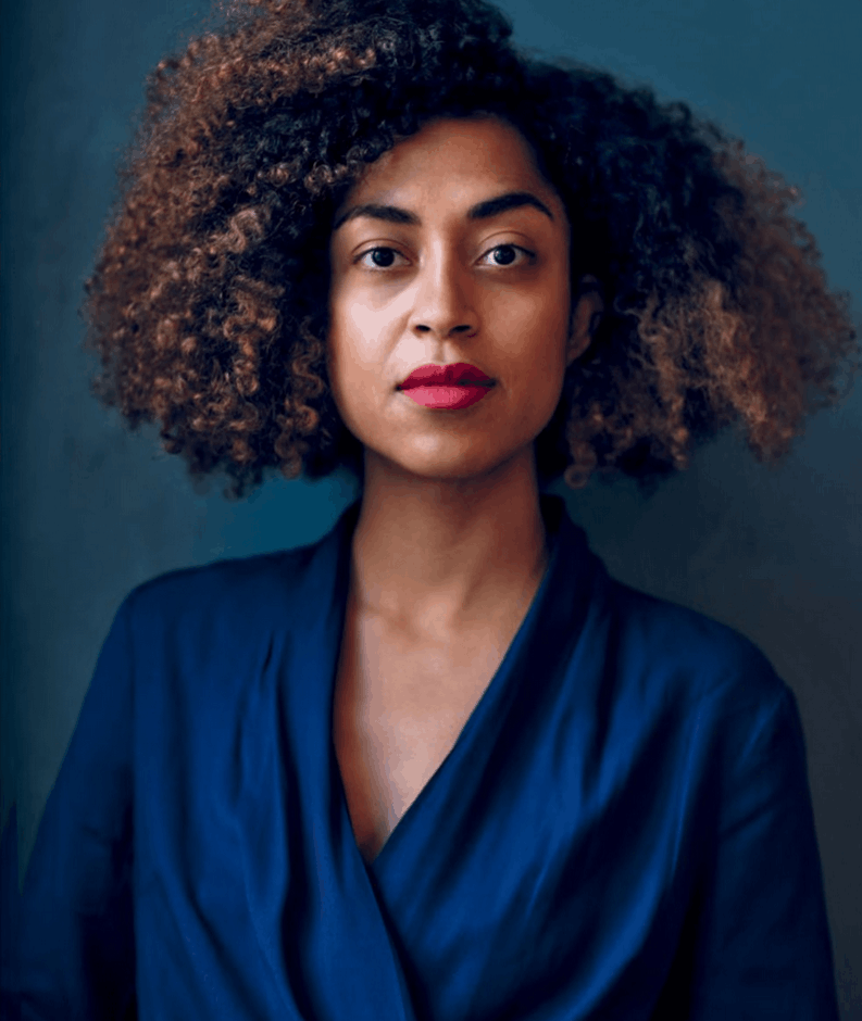 Angela Oguntala headshot, innovation leader, founder and keynote speaker