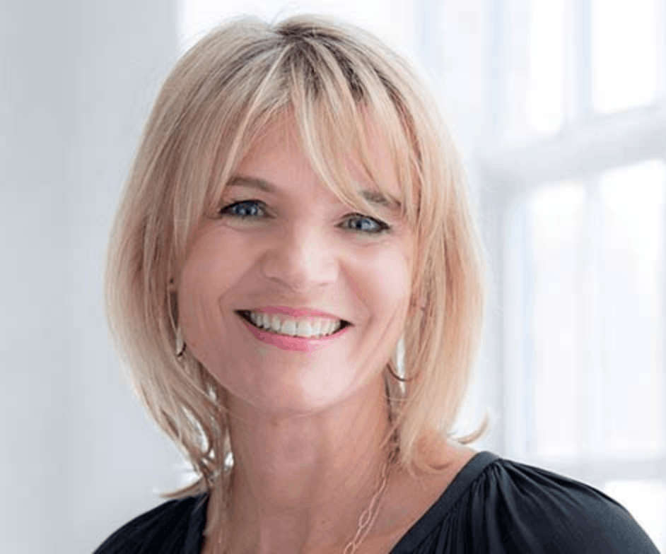 Headshot of Lucy Adams, modern HR and employee experience keynote speaker, represented by 92 Speakers Bureau