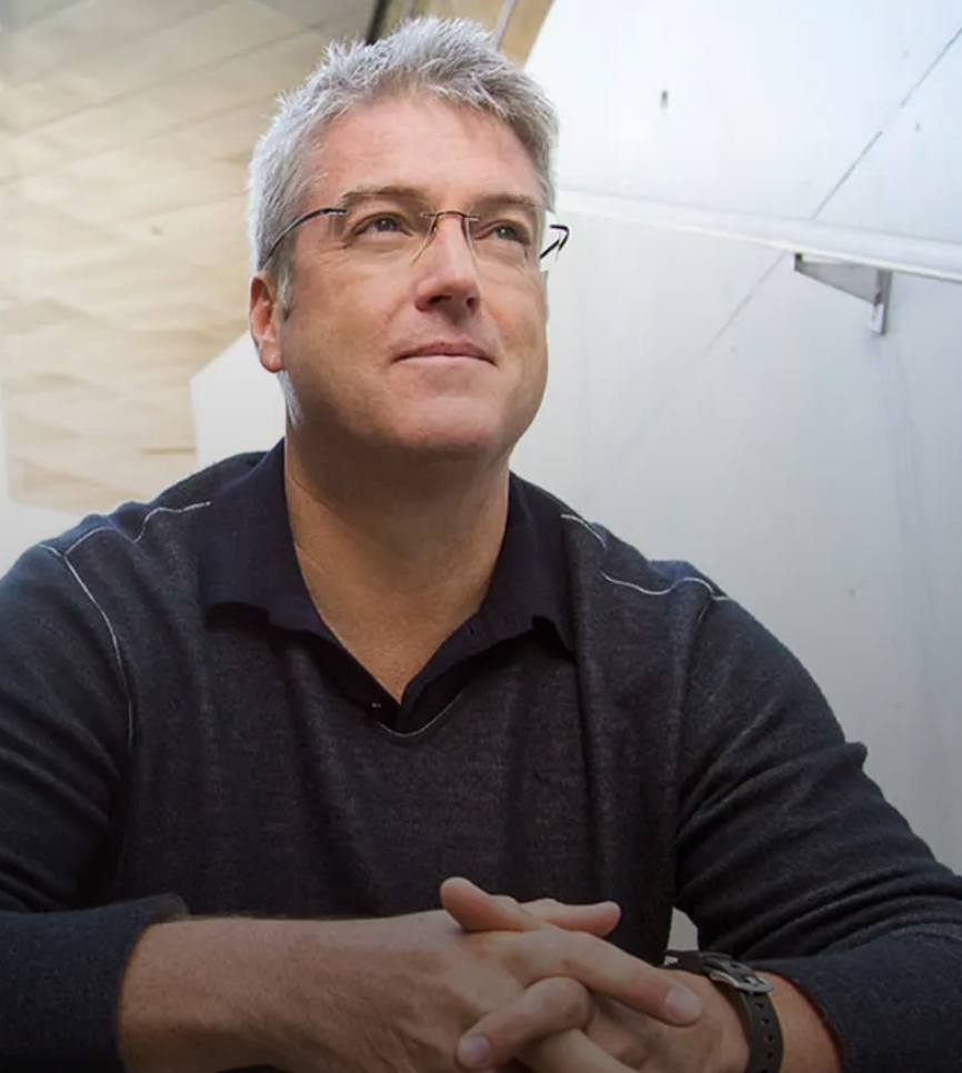 Chris Larmour, CEO and founder of Orbex, delivering a 2026 keynote for 92 Speakers on orbital launch technology, sustainable engineering, and disruptive innovation.