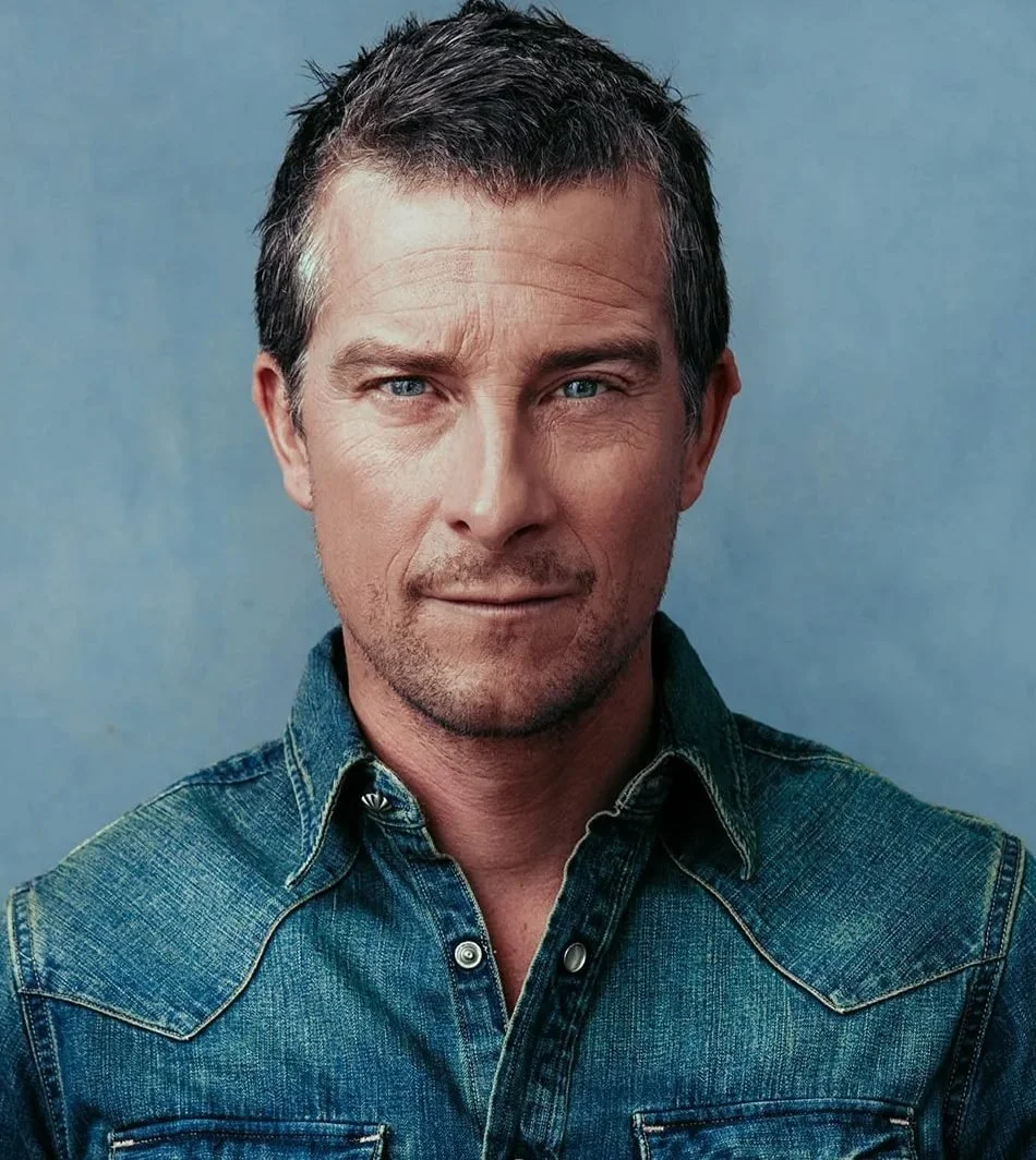 HEADSHOT bear grylls Global Adventurer, Survival Expert & Icon of Courage, Leadership