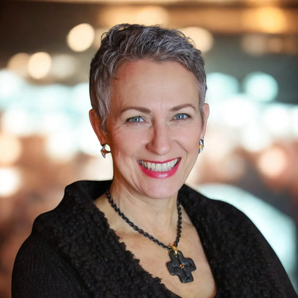 Headshot of Inga Beale, former CEO of Lloyd’s of London and organisational change leader,