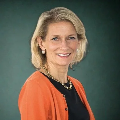 Zanny Minton Beddoes, Editor-in-Chief of The Economist, delivering a 2026 keynote on shifting global markets and smarter strategy.