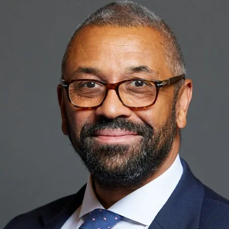 James Cleverly headshot — former UK Foreign Secretary and keynote speaker at 92 Speakers Bureau
