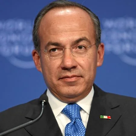 Felipe Calderón headshot — former President of Mexico and keynote speaker at 92 Speakers Bureau