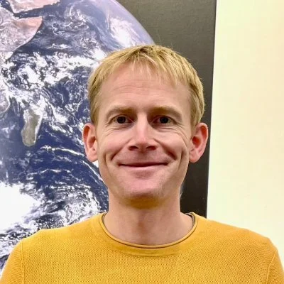 Will Marshall keynote speaker headshot on space technology, Earth observation and climate data