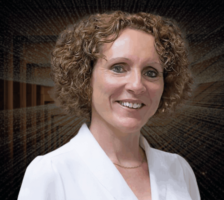 Dr Rebecca Harding, trade economist and CEO of the Centre for Economic Security, delivering keynotes on geoeconomic resilience and digital trade finance