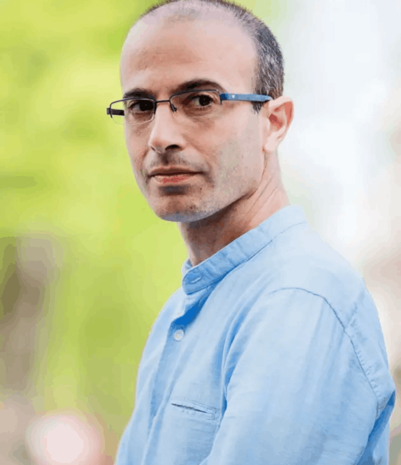 Yuval Noah Harari headshot, historian, philosopher and keynote speaker