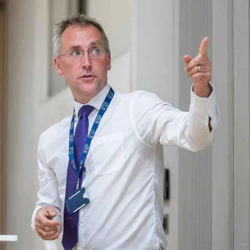 Headshot of Ciaran Martin, former head of the UK National Cyber Security Centre and expert on systemic digital risk