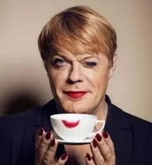 Eddie Izzard headshot, comedian, actor and cultural keynote speaker