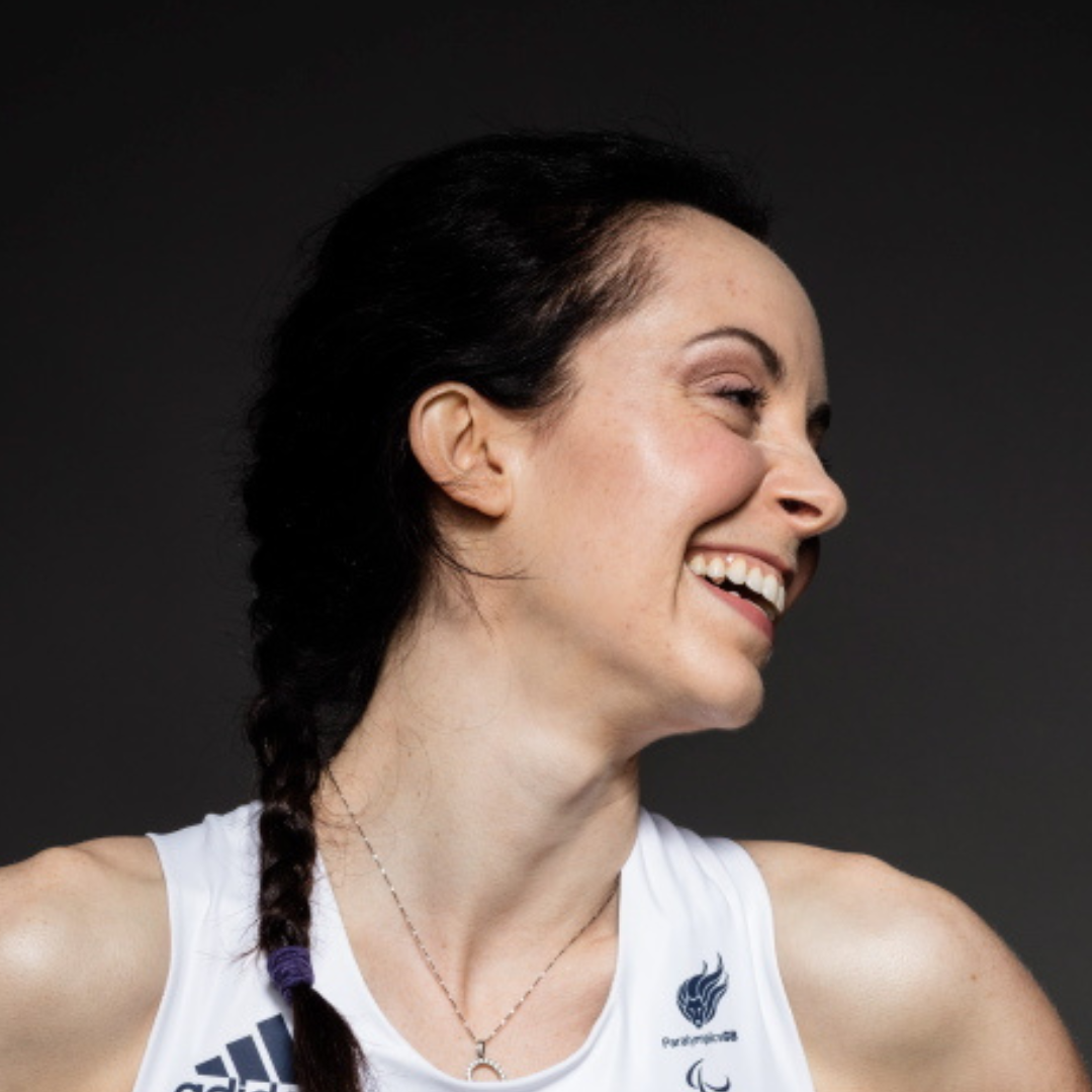 Stef Reid headshot — Paralympic medallist and keynote speaker on resilience, identity and inclusive performance | 92 Speakers