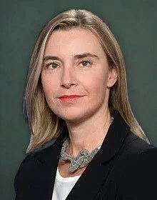 Federica Mogherini headshot, diplomat and keynote speaker on multilateral leadership, cooperation and global stability