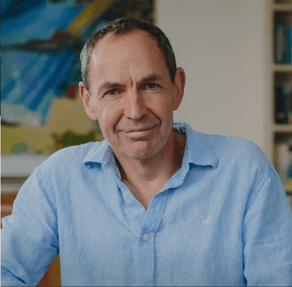 Mike Berners-Lee headshot — carbon footprinting expert and keynote speaker on climate strategy and systems change | 92 Speakers