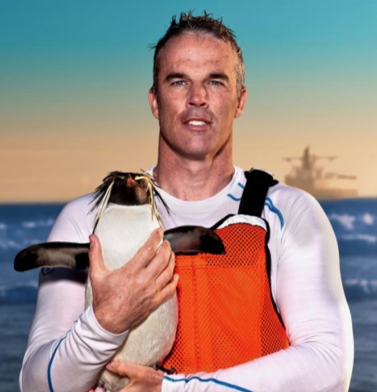 Lewis Pugh OIG, UN Patron of the Oceans and pioneer of "Speed Diplomacy," on stage for 92 Speakers discussing the 2026 30x30 ocean protection goals and the psychology of the "Impossible Swim."