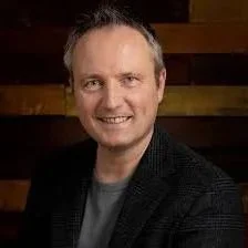 Bernard Marr, futurist and strategic advisor, delivering a keynote on artificial intelligence and the future of business technology.