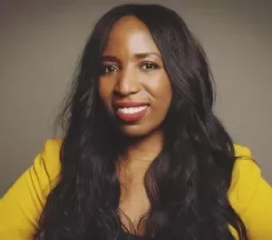 Flavilla Fongang, founder of 3 Colours Rule and TLA Black Women in Tech, delivering a 2026 keynote for 92 Speakers on neuromarketing and the D.A.C. brand growth model.